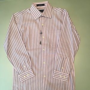 NWT: Joseph Abboud LS Button Down Dress Shirt